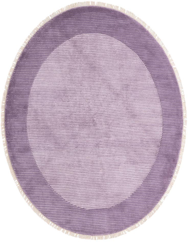 Detail image of 6' 5 x 6' 5 Hand Knotted Darya Wool Round Rug