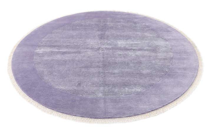 6' 6 x 6' 6 Hand Knotted Darya Wool Round Rug