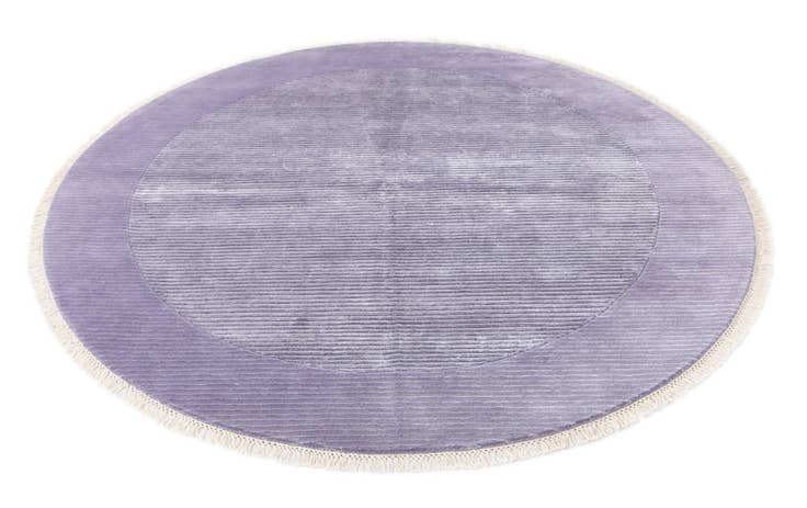 Detail image of 6' 6 x 6' 6 Hand Knotted Darya Wool Round Rug