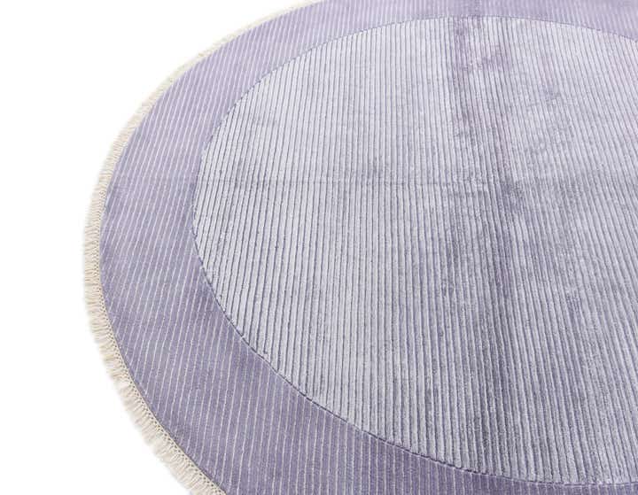 6' 6 x 6' 6 Hand Knotted Darya Wool Round Rug