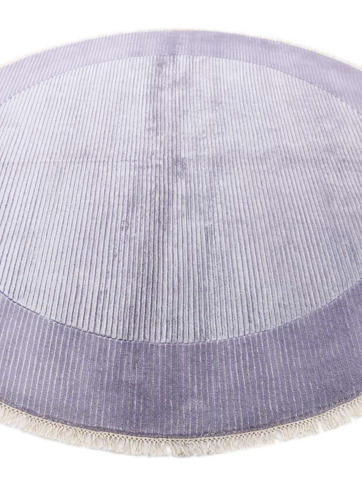 6' 6 x 6' 6 Hand Knotted Darya Wool Round Rug
