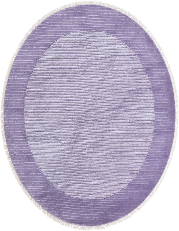 Detail image of 6' 6 x 6' 6 Hand Knotted Darya Wool Round Rug