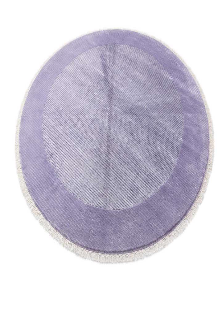 6' 7 x 6' 7 Hand Knotted Darya Wool Round Rug