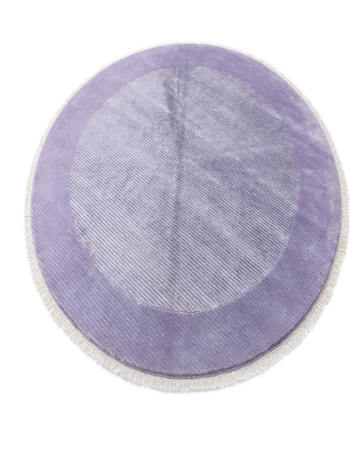 Detail image of 6' 7 x 6' 7 Hand Knotted Darya Wool Round Rug