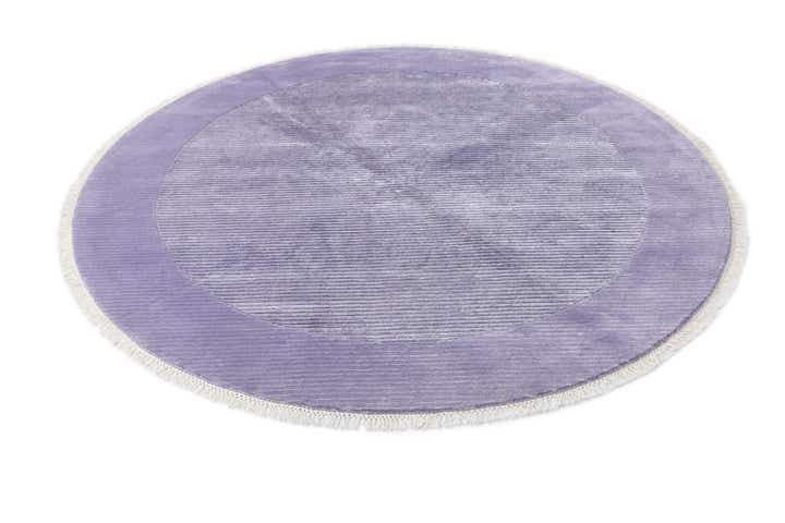 6' 7 x 6' 7 Hand Knotted Darya Wool Round Rug