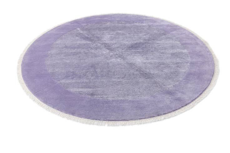 Detail image of 6' 7 x 6' 7 Hand Knotted Darya Wool Round Rug