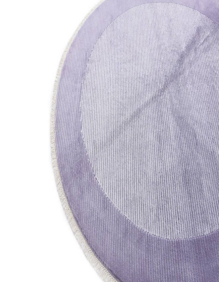 Detail image of 6' 7 x 6' 7 Hand Knotted Darya Wool Round Rug