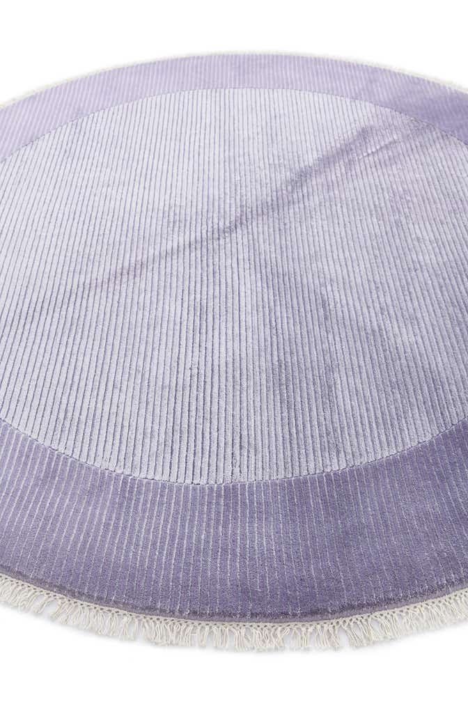 6' 7 x 6' 7 Hand Knotted Darya Wool Round Rug