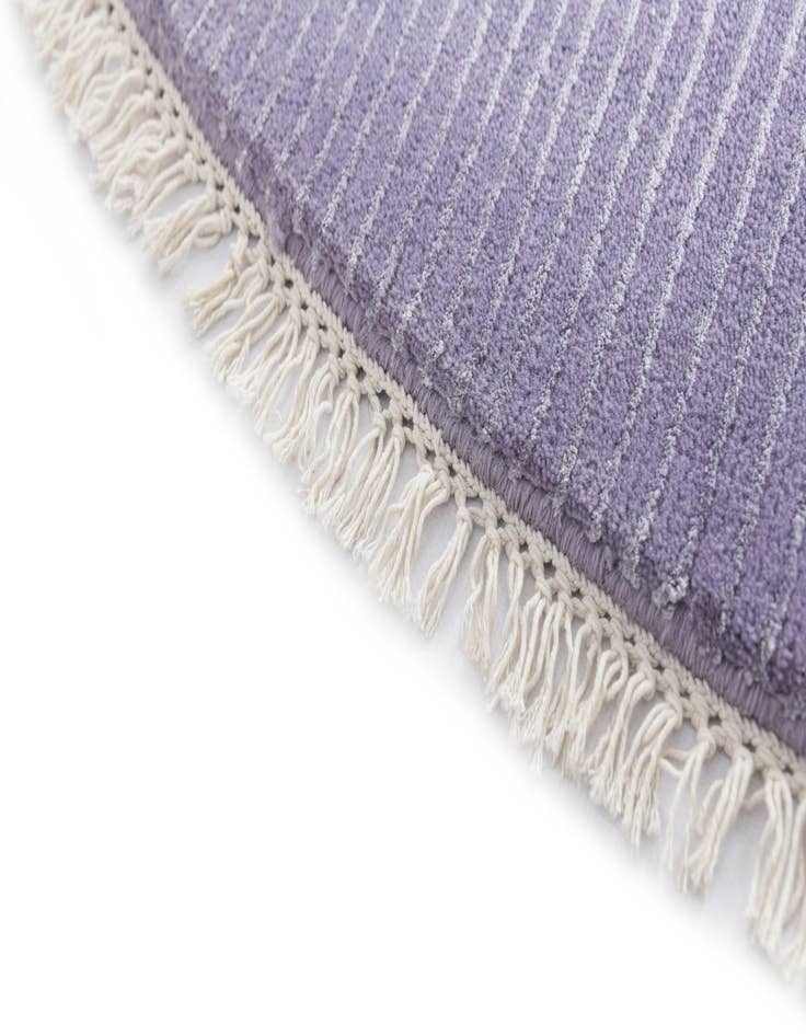 Detail image of 6' 7 x 6' 7 Hand Knotted Darya Wool Round Rug
