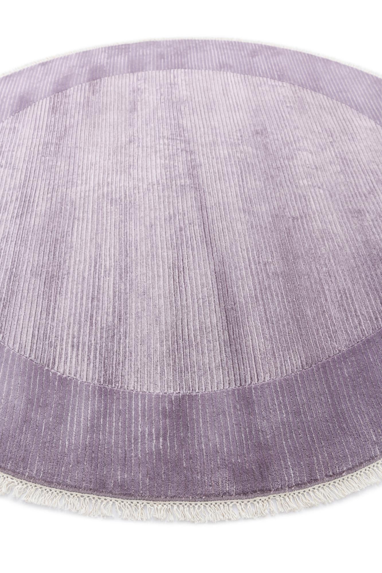 6' 6 x 6' 6 Hand Knotted Darya Wool Round Rug