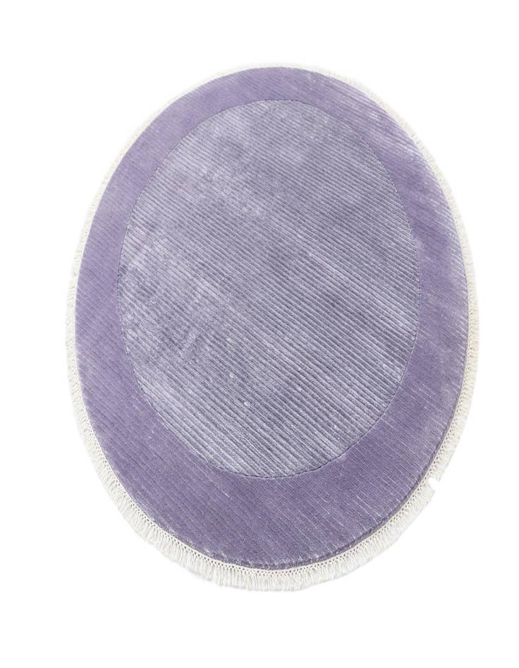 Detail image of 4' 9 x 4' 9 Hand Knotted Darya Wool Round Rug