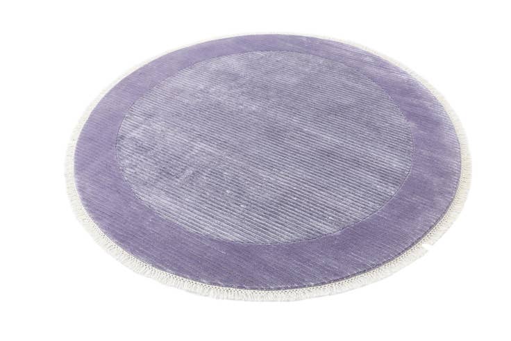 Detail image of 4' 9 x 4' 9 Hand Knotted Darya Wool Round Rug