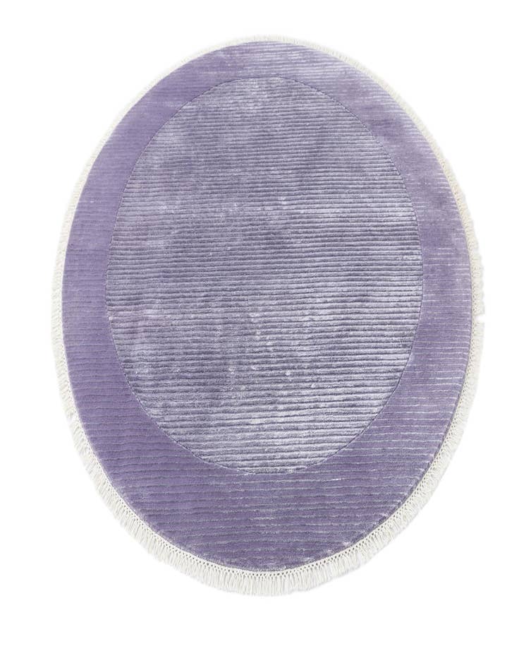 Detail image of 4' 9 x 4' 9  Hand Knotted Darya Wool Round Rug