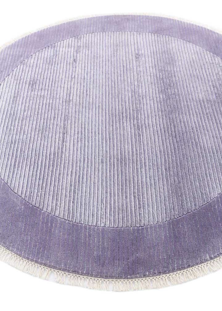 4' 9 x 4' 9 Hand Knotted Darya Wool Round Rug