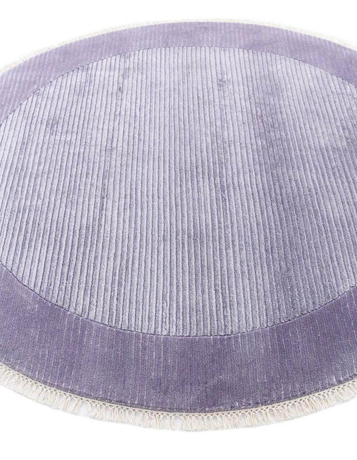 Detail image of 4' 9 x 4' 9 Hand Knotted Darya Wool Round Rug