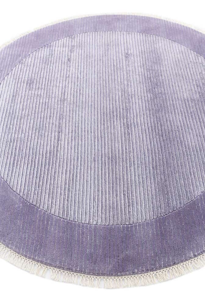 4' 9 x 4' 9 Hand Knotted Darya Wool Round Rug