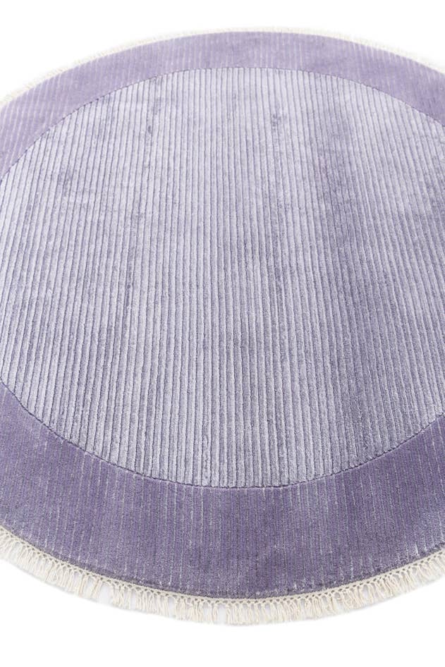 Detail image of 4' 9 x 4' 9 Hand Knotted Darya Wool Round Rug