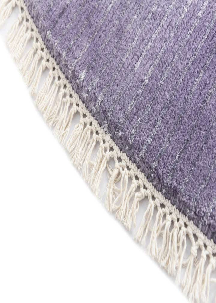 4' 9 x 4' 9 Hand Knotted Darya Wool Round Rug