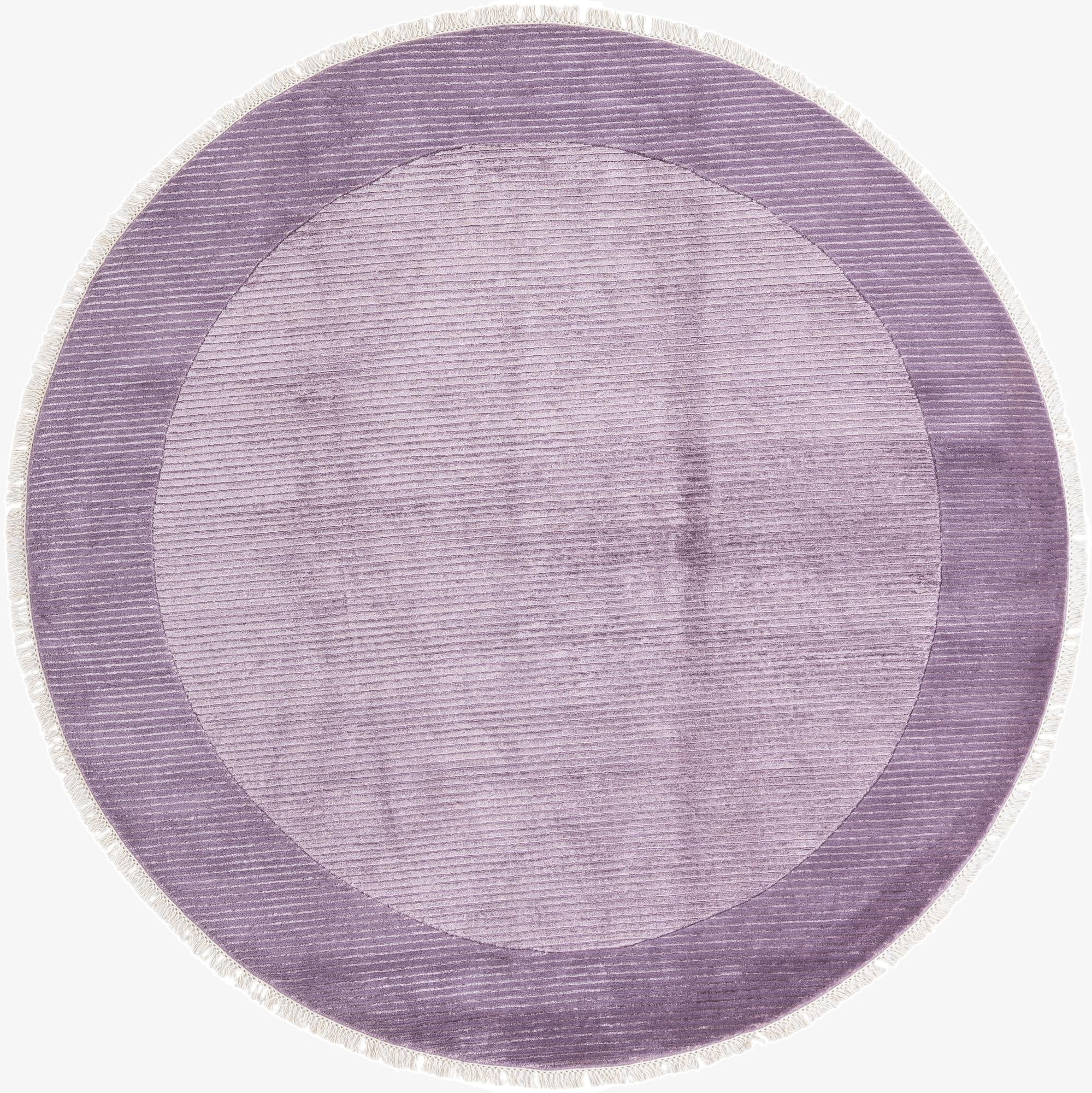 6' 6 x 6' 6  Hand Knotted Darya Wool Round Rug