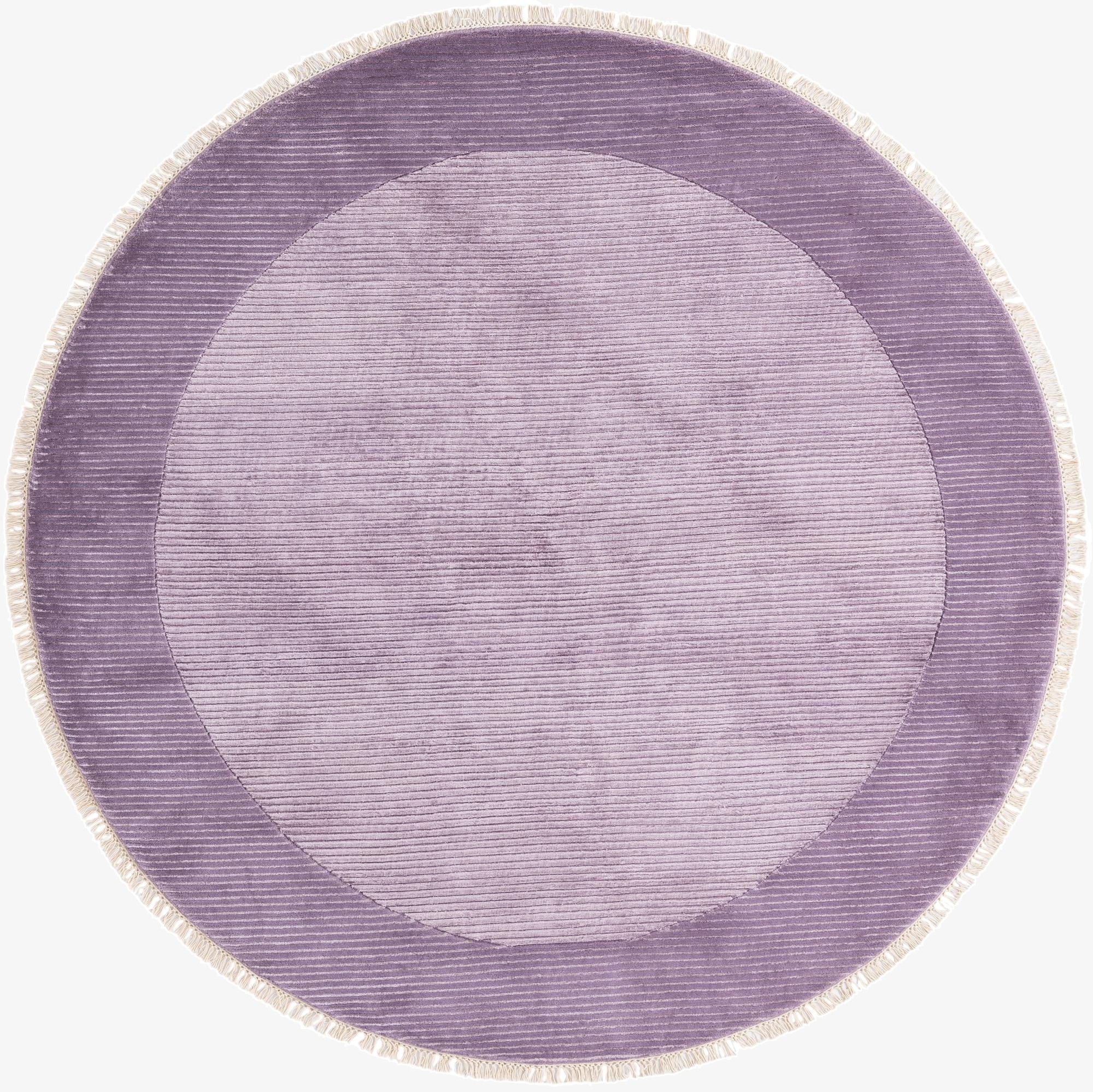 6' 5 x 6' 5  Hand Knotted Darya Wool Round Rug