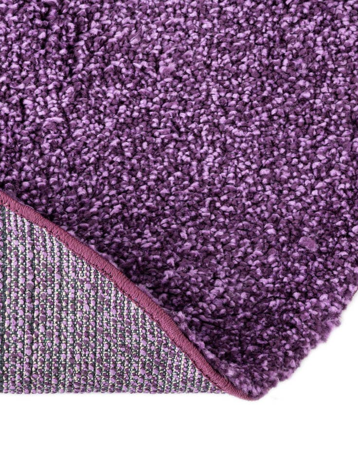 Detail image of 5' 3 x 5' 3 Solid Frieze Round Rug