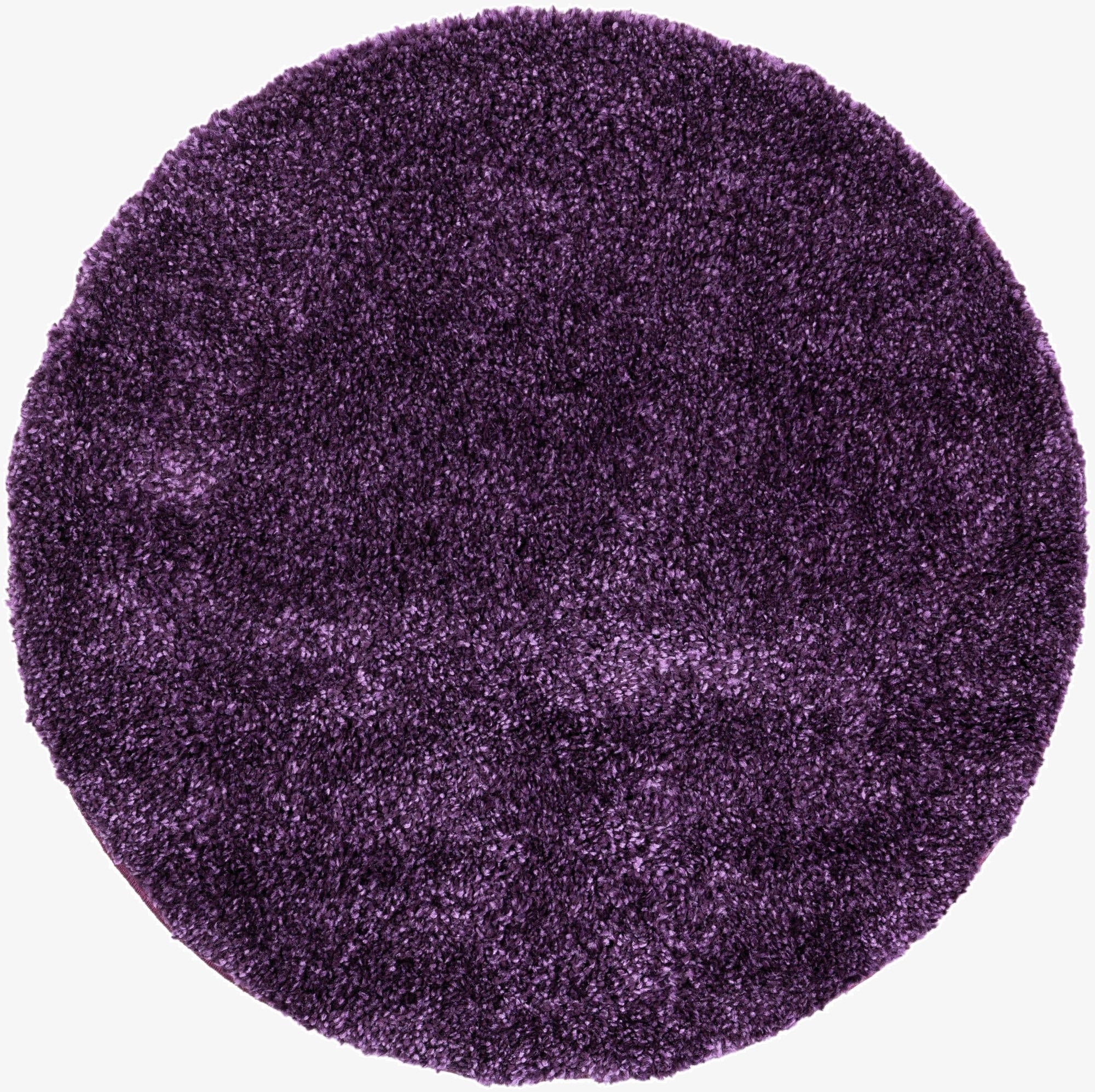 3' 3 x 3' 3 Solid Frieze Round Rug