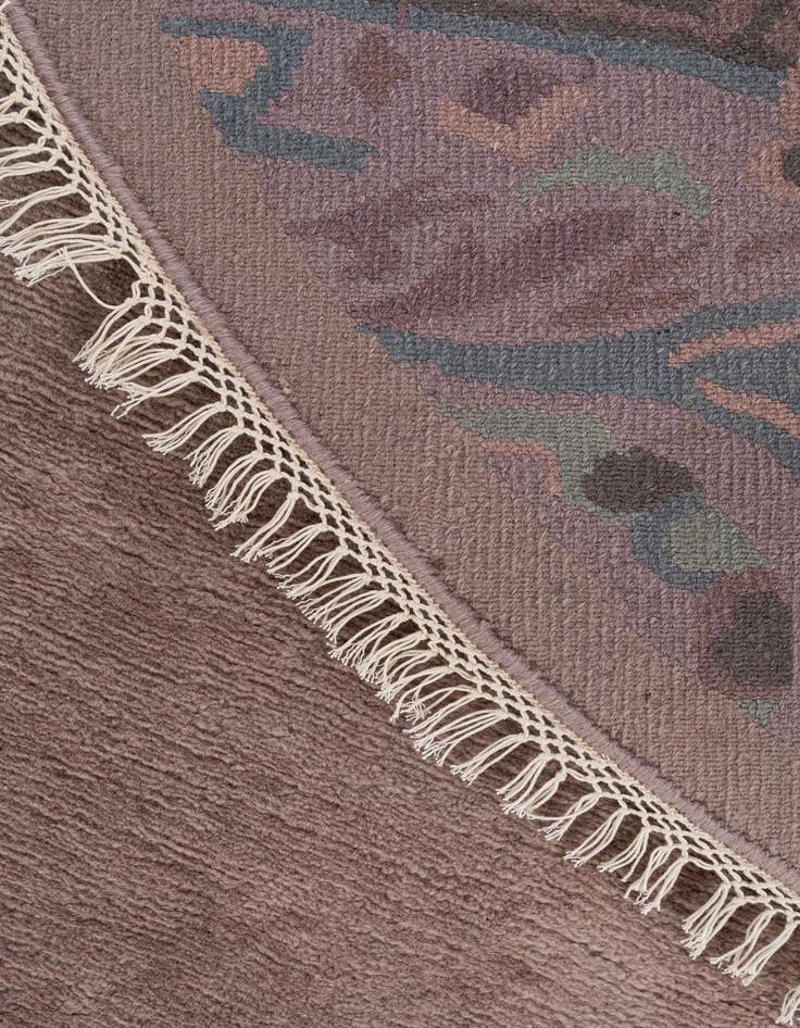 Detail image of 7' 5 x 7' 5  Hand Knotted Tibet Wool Round Rug