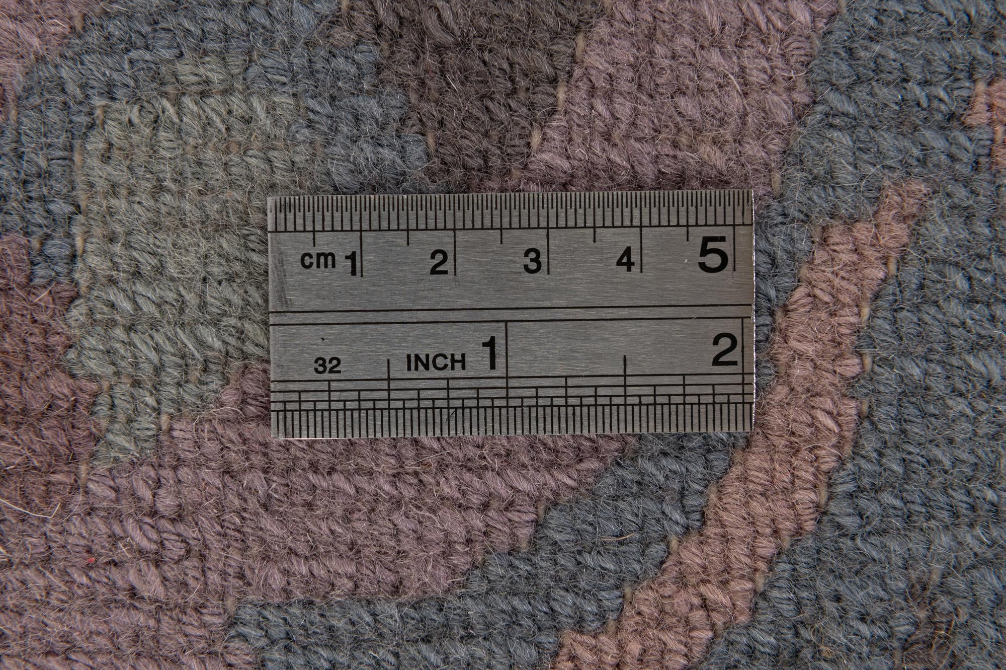 225cm x 225cm anudado a mano Tibet Alfombra Lana redondo