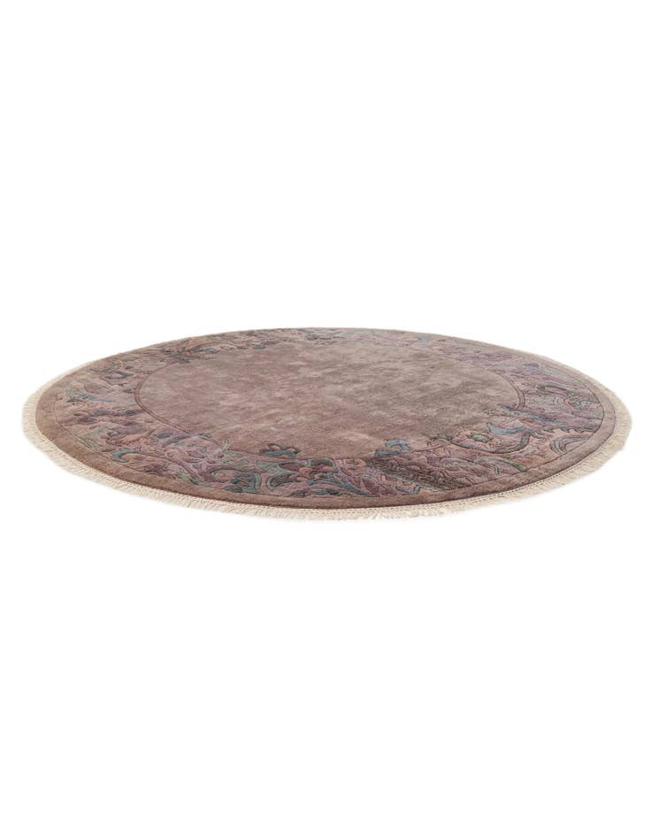 Detail image of 7' 5 x 7' 5  Hand Knotted Tibet Wool Round Rug