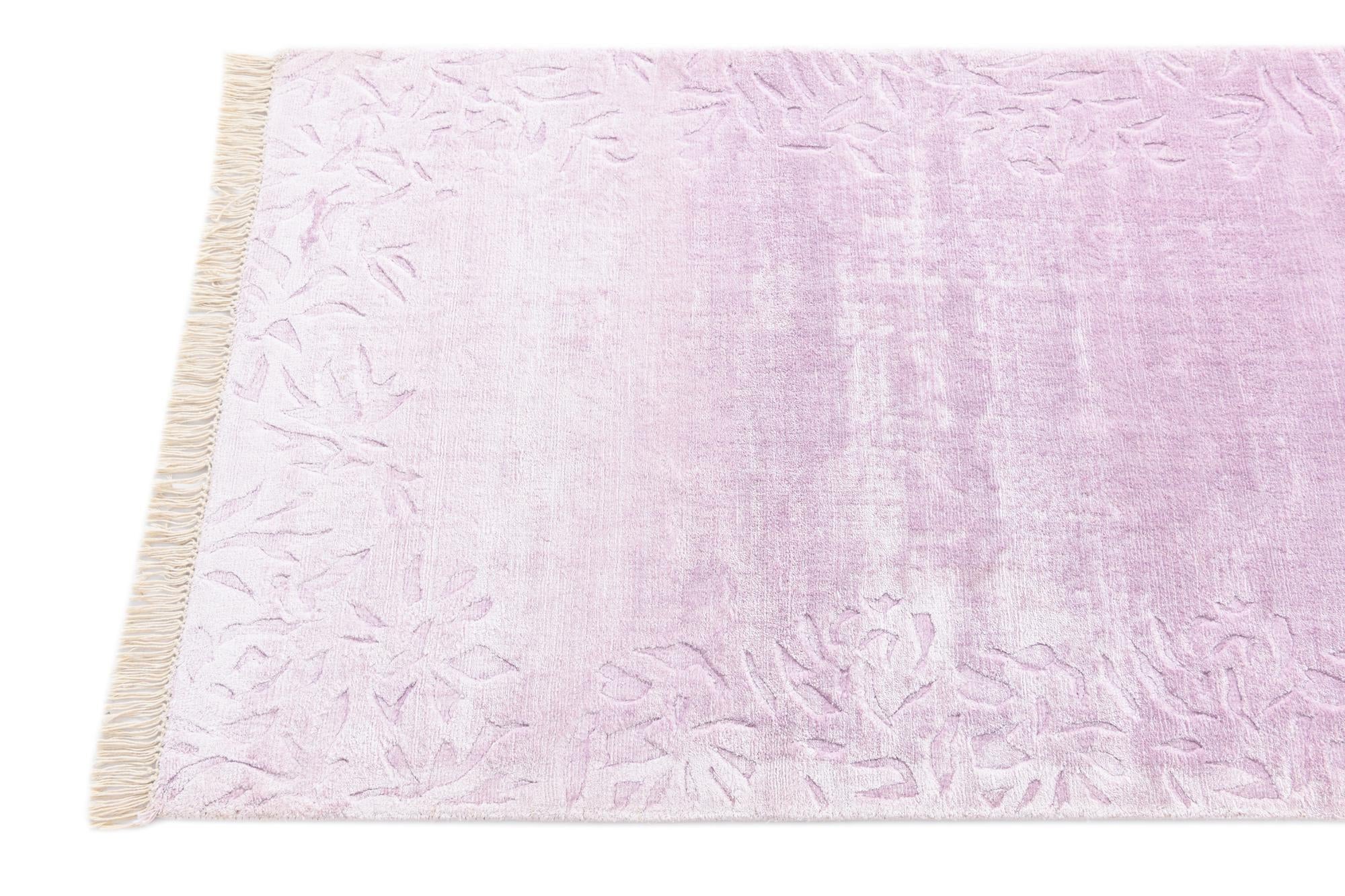 2' 8 x 9' 7 Hand Knotted Darya Wool Runner Rug