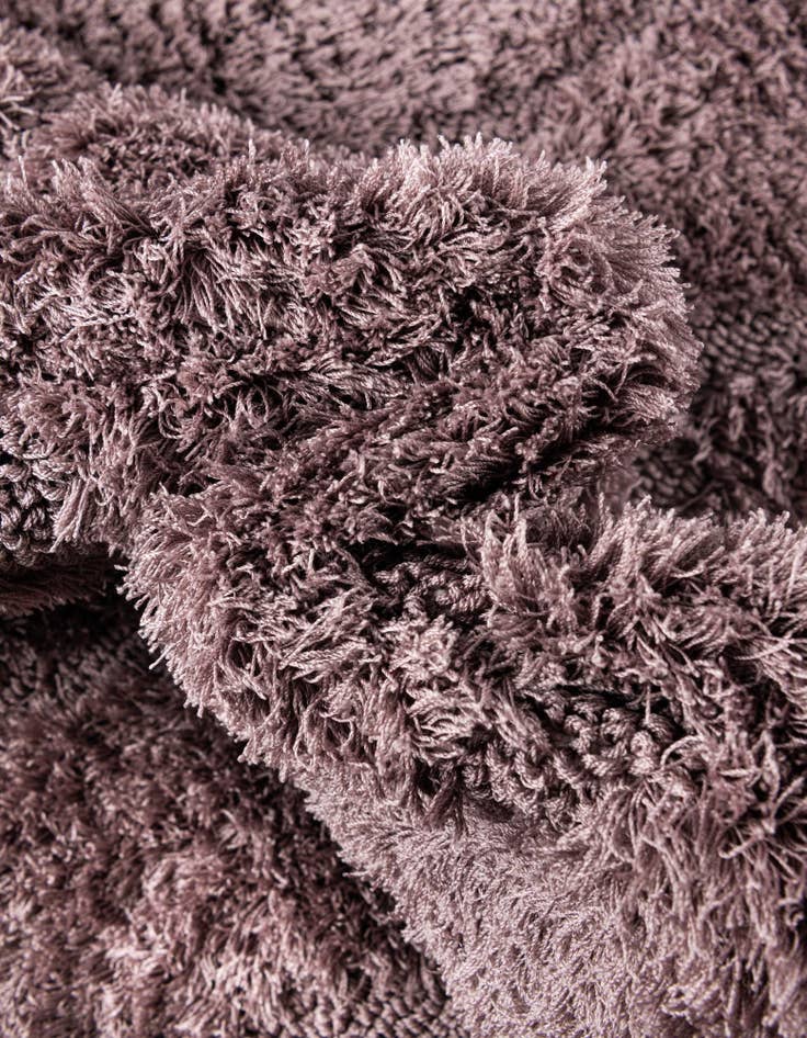 Detail image of 2' x 6' 9 Floral Shag Runner Rug