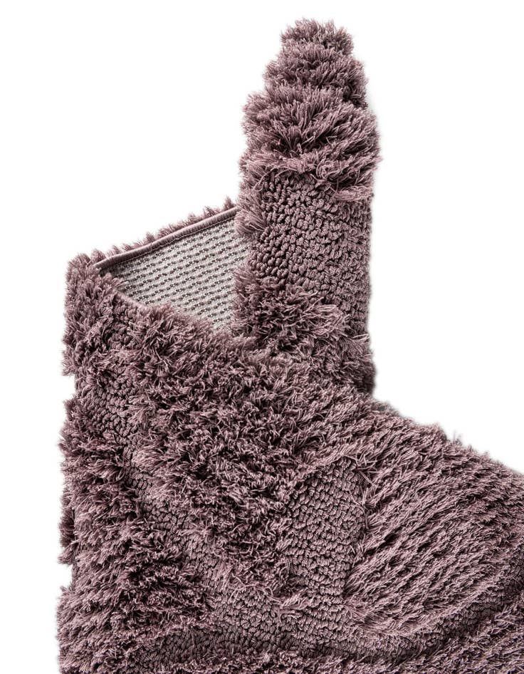 Detail image of 2' x 6' 9 Floral Shag Runner Rug