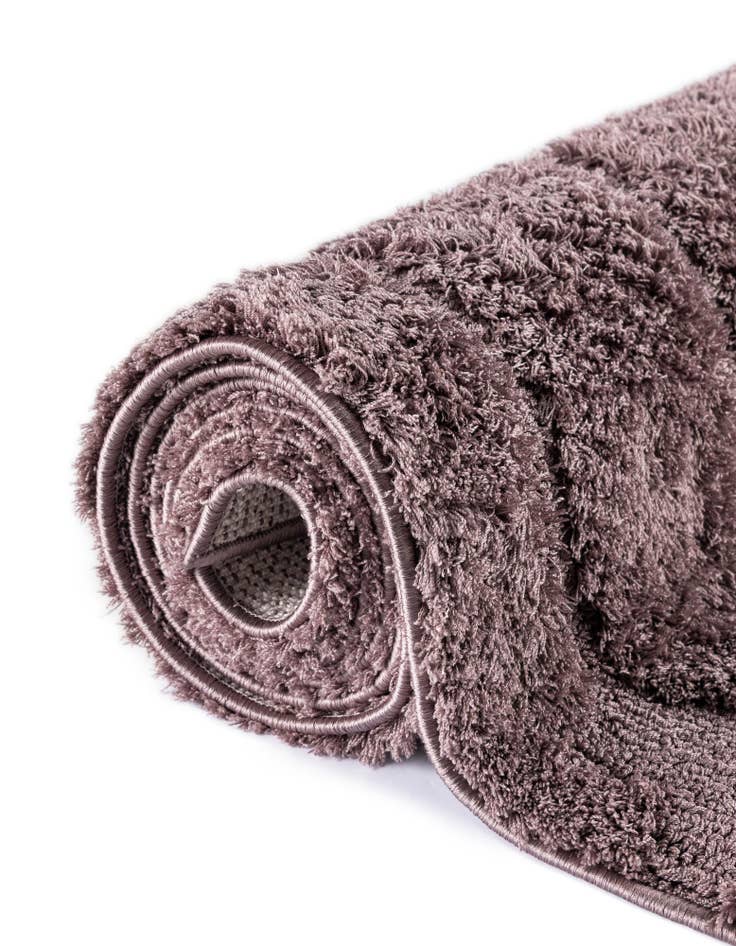 Detail image of 2' x 6' 9 Floral Shag Runner Rug