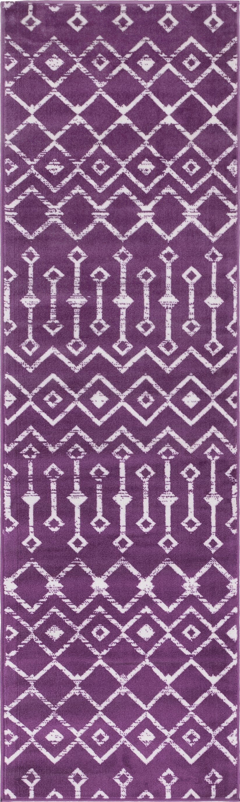 62cm x 245cm Kasbah Trellis Runner Rug