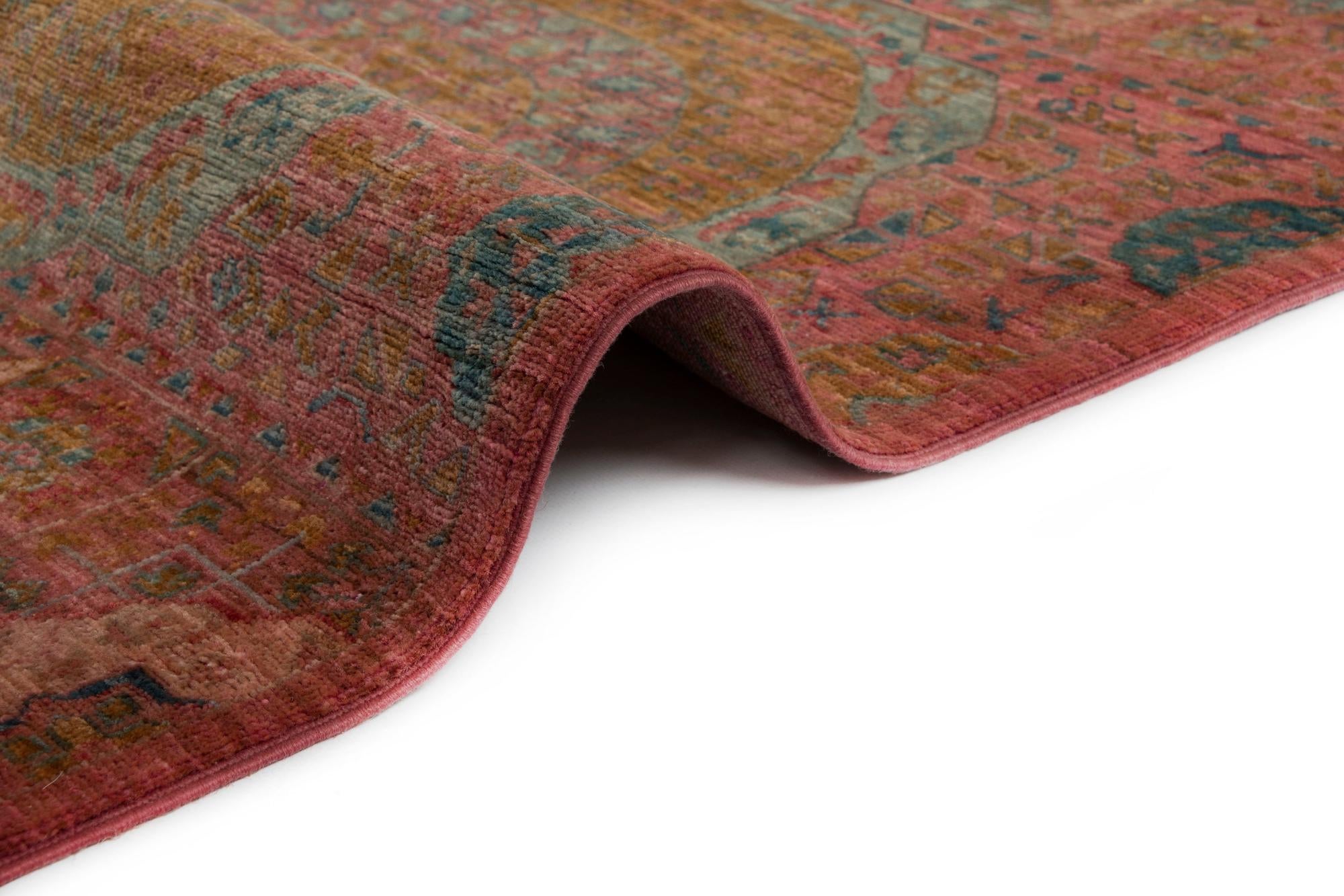 2' 7 x 12' 10 Mamluk Wool Runner Rug