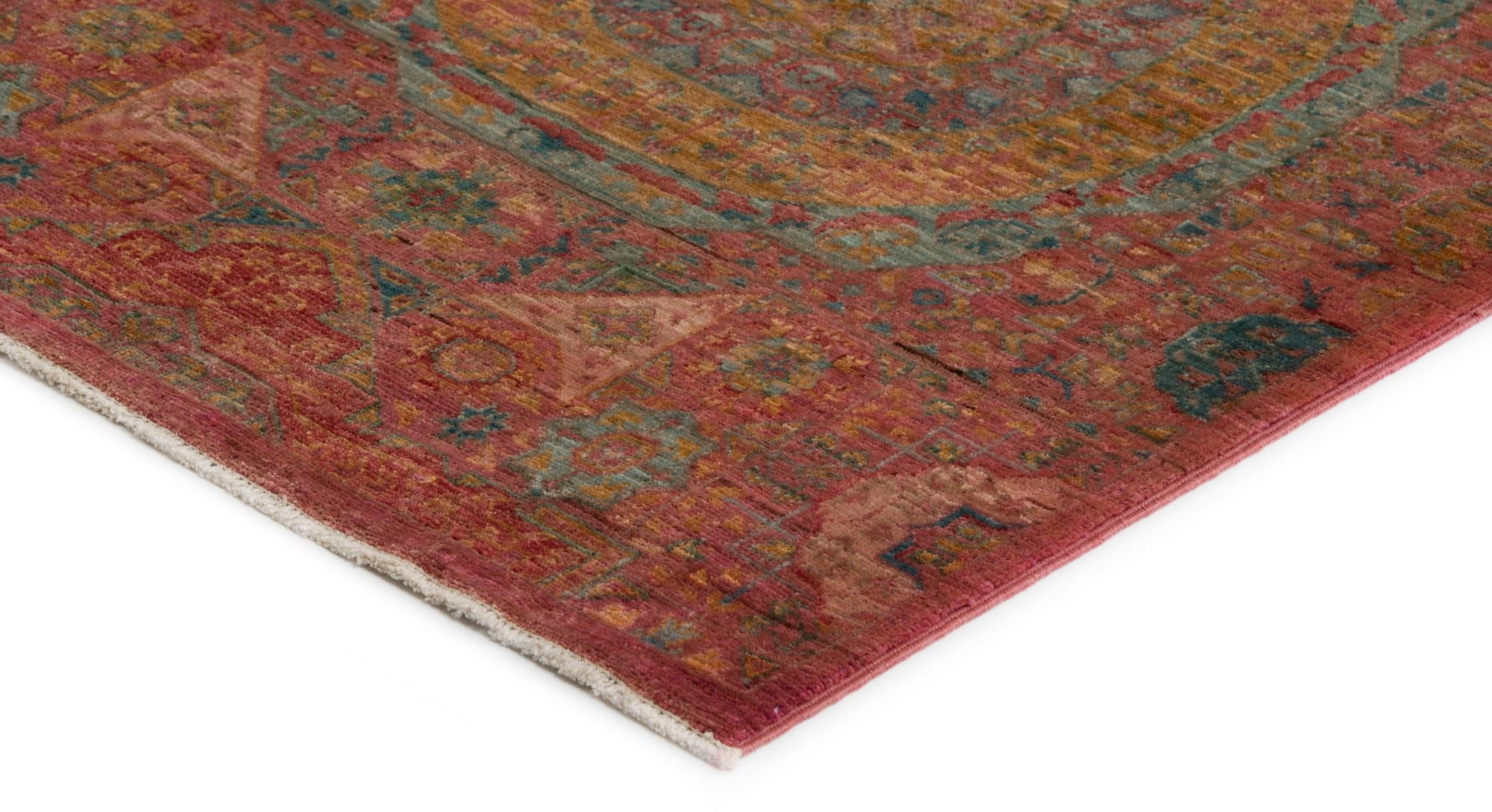 2' 7 x 12' 10 Mamluk Wool Runner Rug