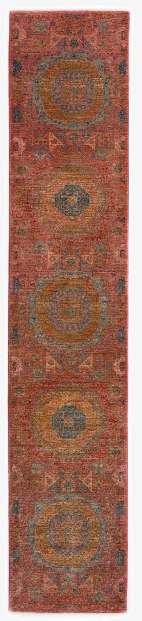 2' 7 x 12' 10 Mamluk Wool Runner Rug