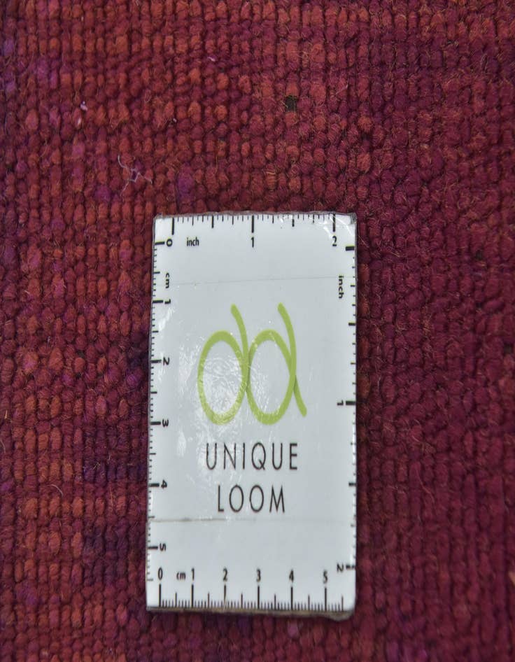 Detail image of 6' 6 x 15' 9  Hand Knotted Moroccan Wool Runner Rug