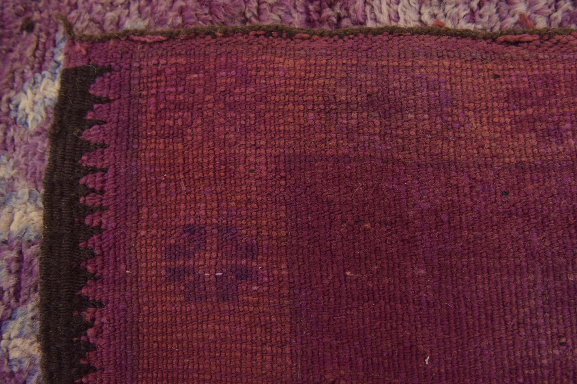 6' 6 x 15' 9 Hand Knotted Moroccan Wool Runner Rug