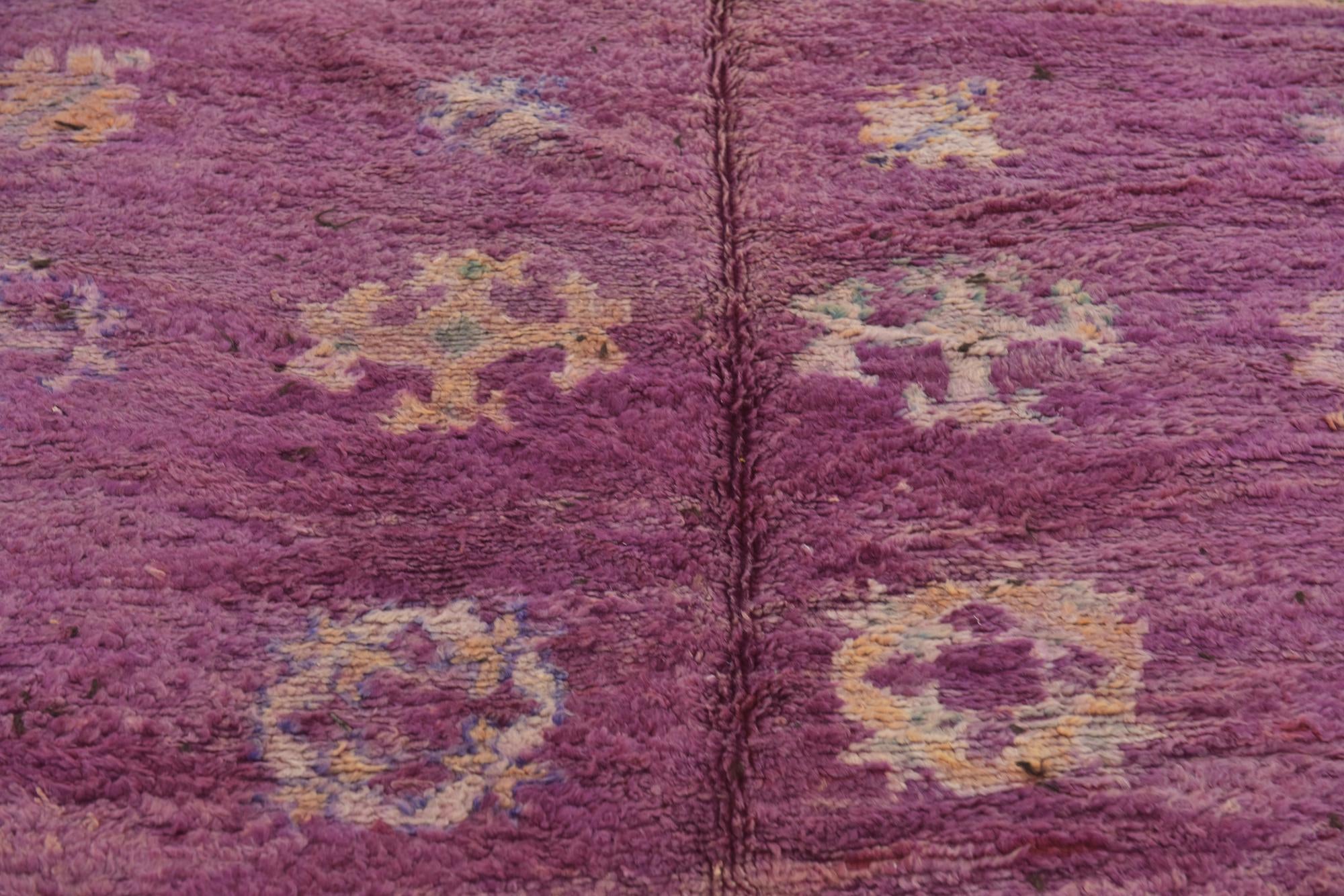 6' 6 x 15' 9 Hand Knotted Moroccan Wool Runner Rug