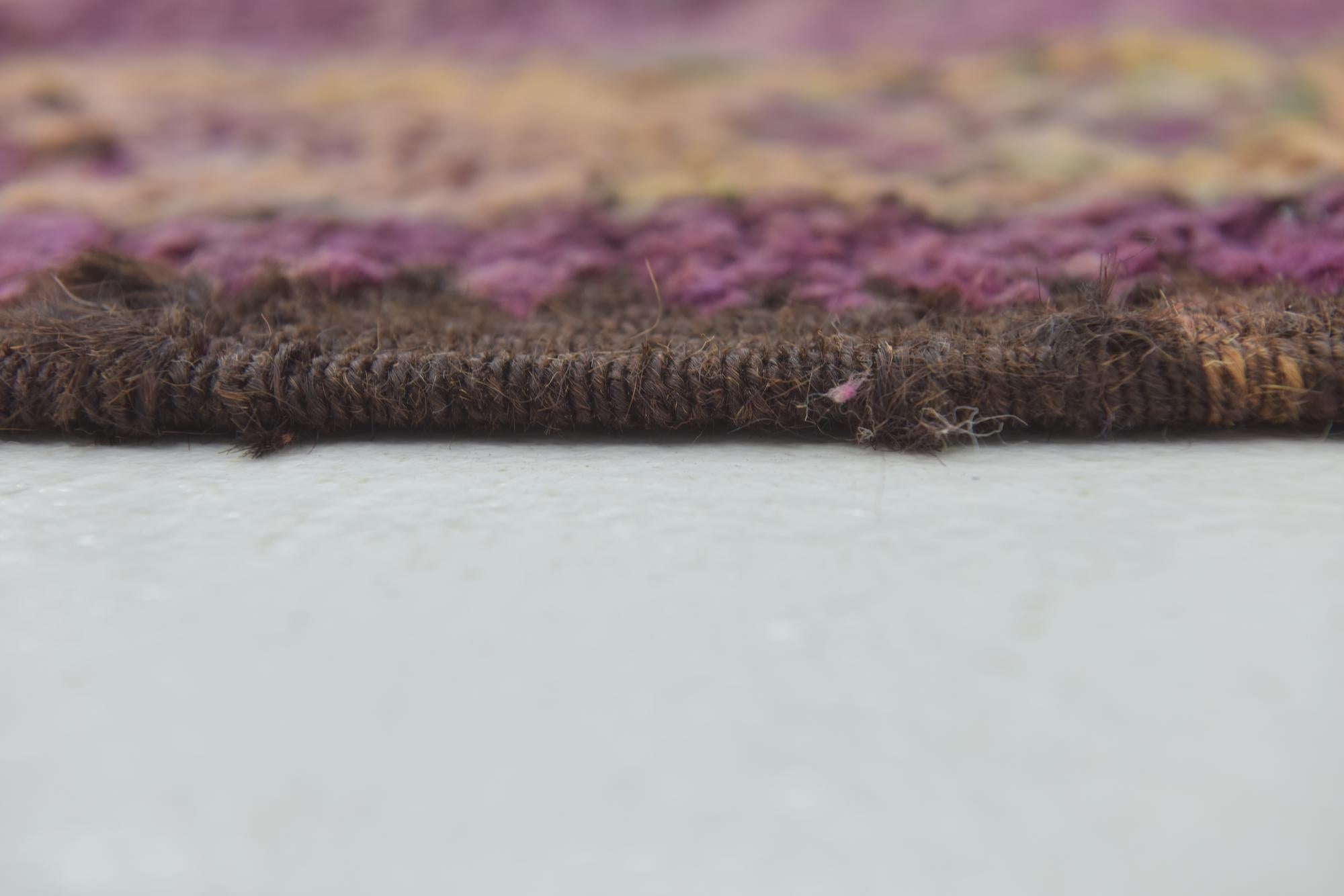 6' 6 x 15' 9 Hand Knotted Moroccan Wool Runner Rug