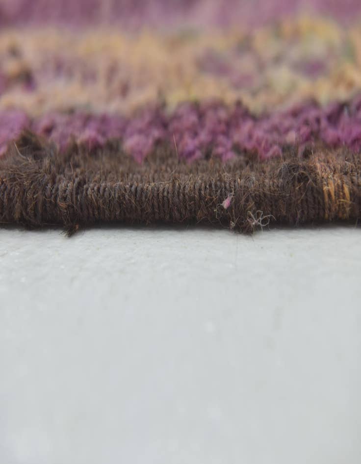 Detail image of 6' 6 x 15' 9  Hand Knotted Moroccan Wool Runner Rug