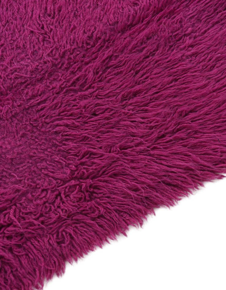 Detail image of 2' 1 x 3' 10  Hand Knotted Moroccan Wool Runner Rug