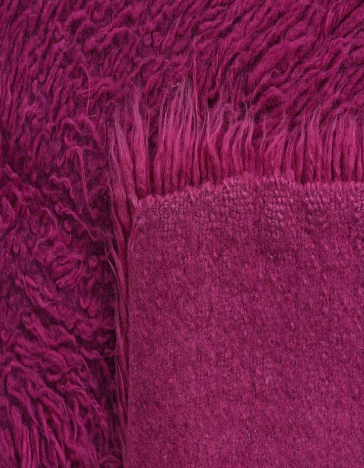 Detail image of 2' 1 x 3' 10  Hand Knotted Moroccan Wool Runner Rug