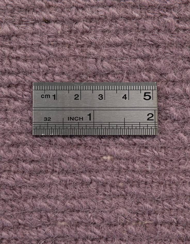 Detail image of 2' 4 x 5' 2 Hand Knotted Nepal Wool Runner Rug