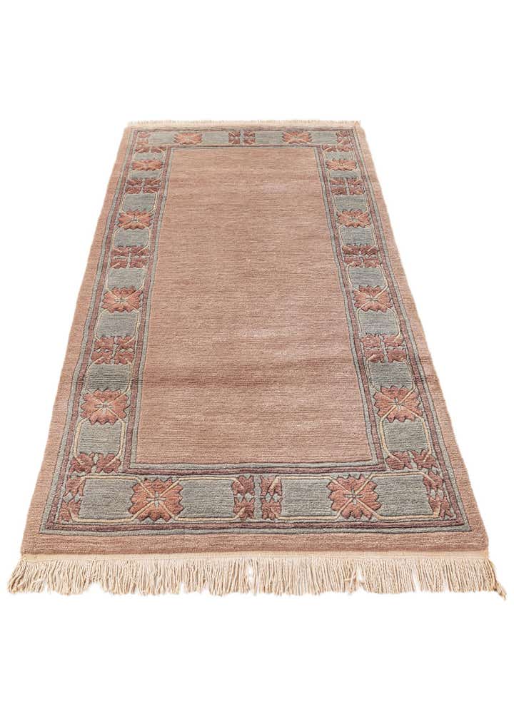 3' 1 x 5' 10 Hand Knotted Nepal Wool Runner Rug