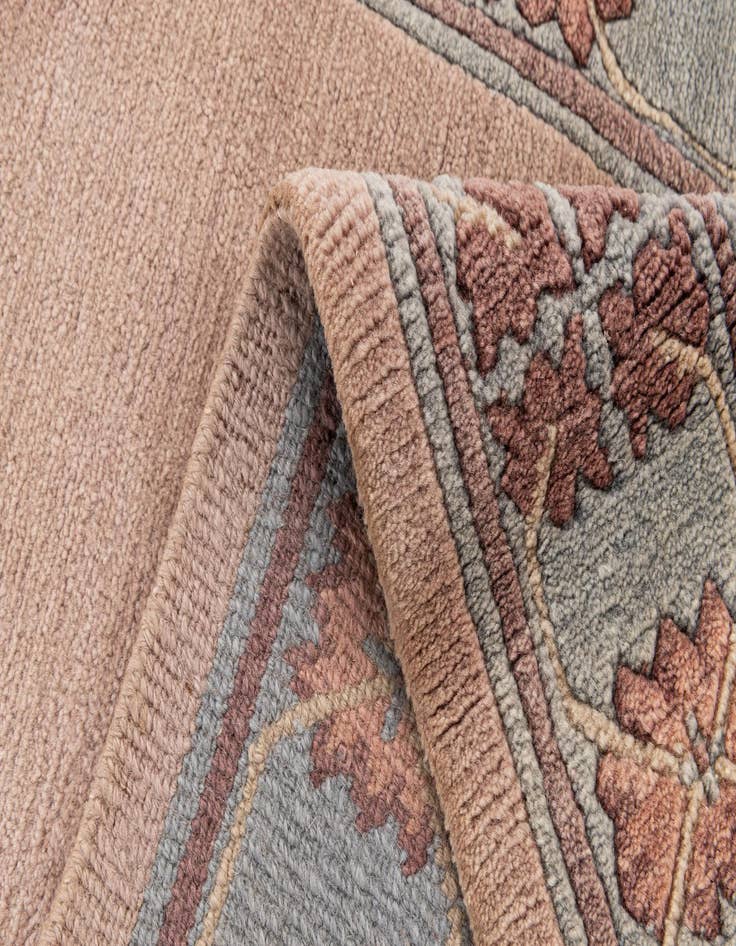 Detail image of 3' 1 x 5' 10  Hand Knotted Nepal Wool Runner Rug