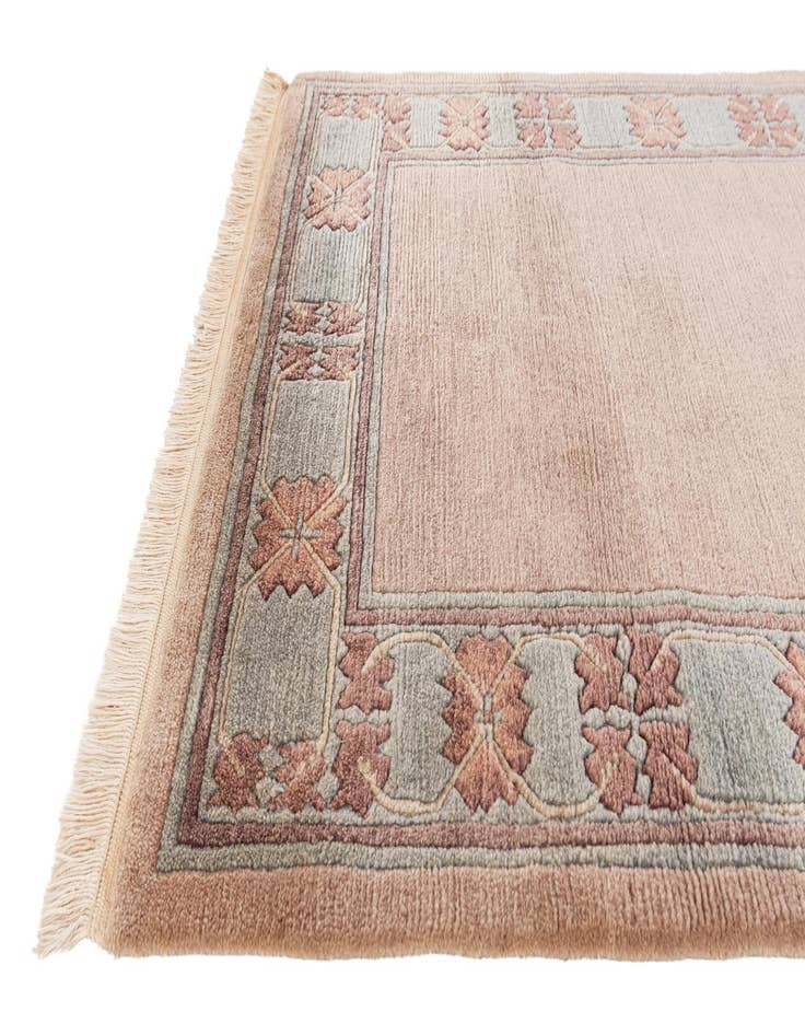 Detail image of 3' 1 x 5' 10 Hand Knotted Nepal Wool Runner Rug