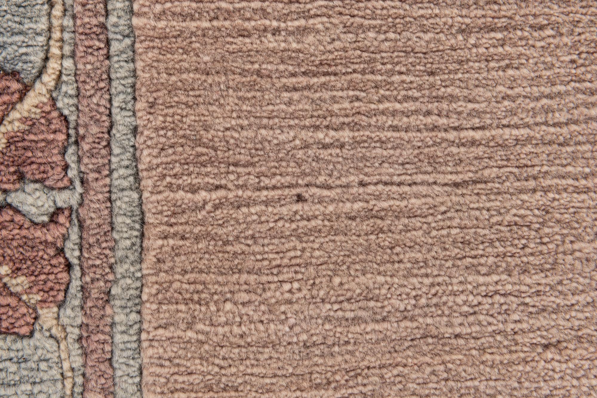 3' 1 x 5' 10 Hand Knotted Nepal Wool Runner Rug