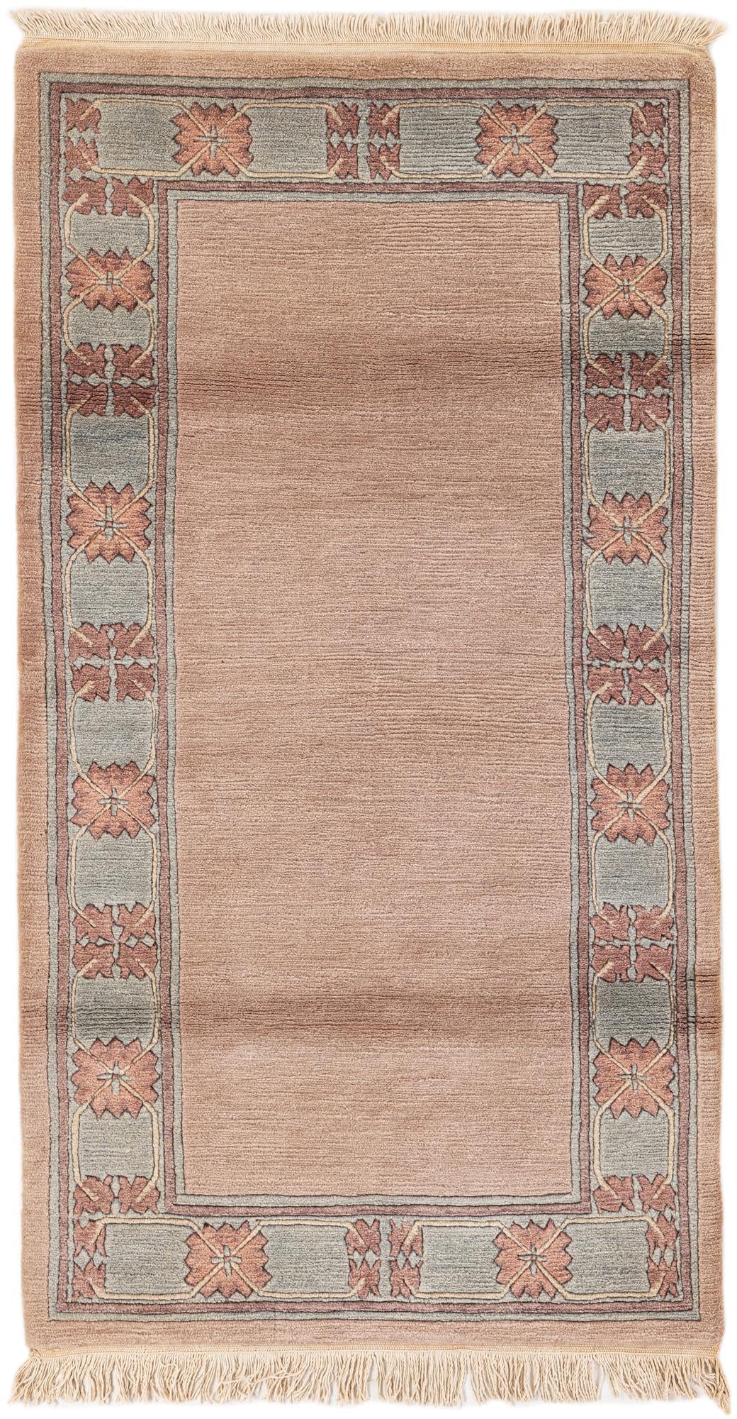 3' 1 x 5' 10 Hand Knotted Nepal Wool Runner Rug